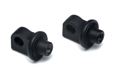 SPLINED PEG ADAPTERS SATIN BLACK